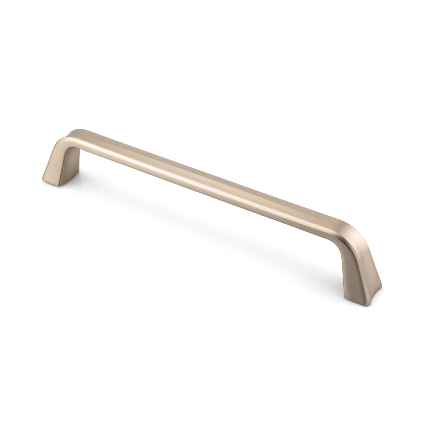 Brook Transitional Pull, 160mm, Brushed Nickel