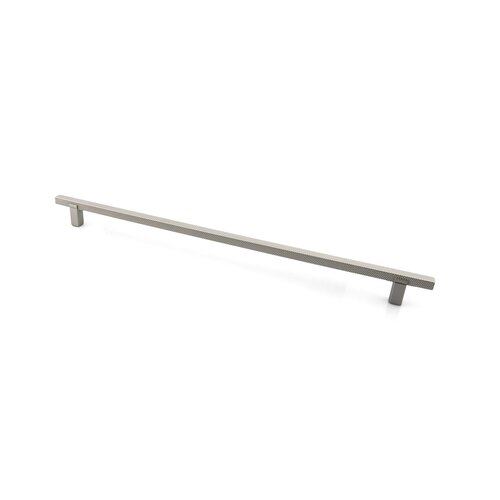 Ducale Knurled Designer Pull, 320mm, Lacquered Silver