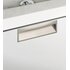 Wave Recessed Pull, 160mm, Brushed Nickel