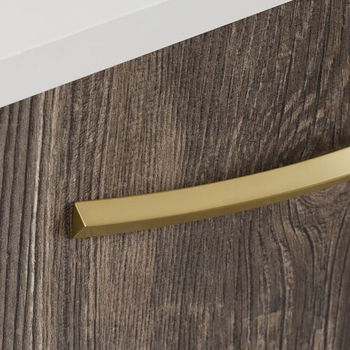 Smee Pull 224mm Brushed Brass