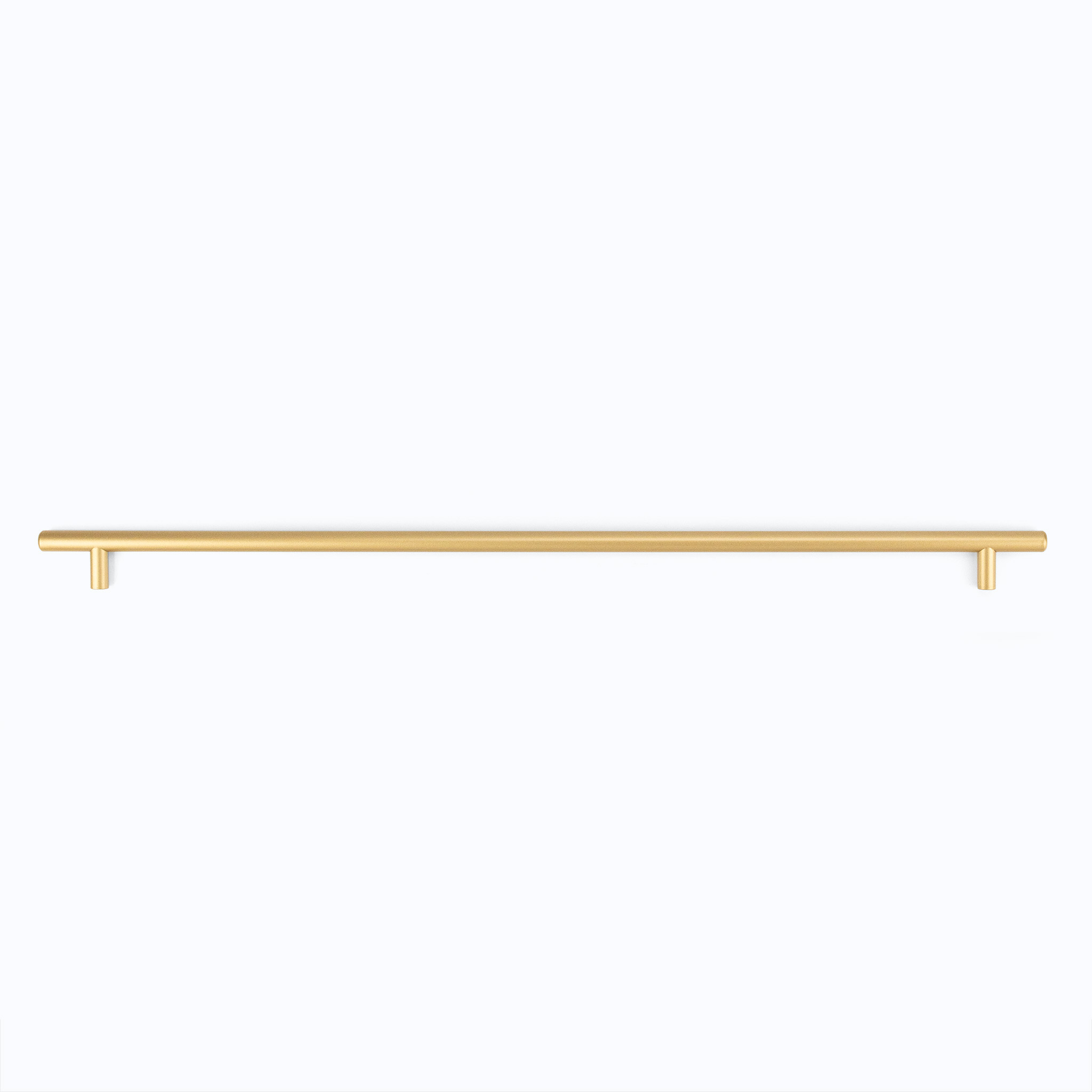Modern Bar Pull, 480mm, Satin Gold