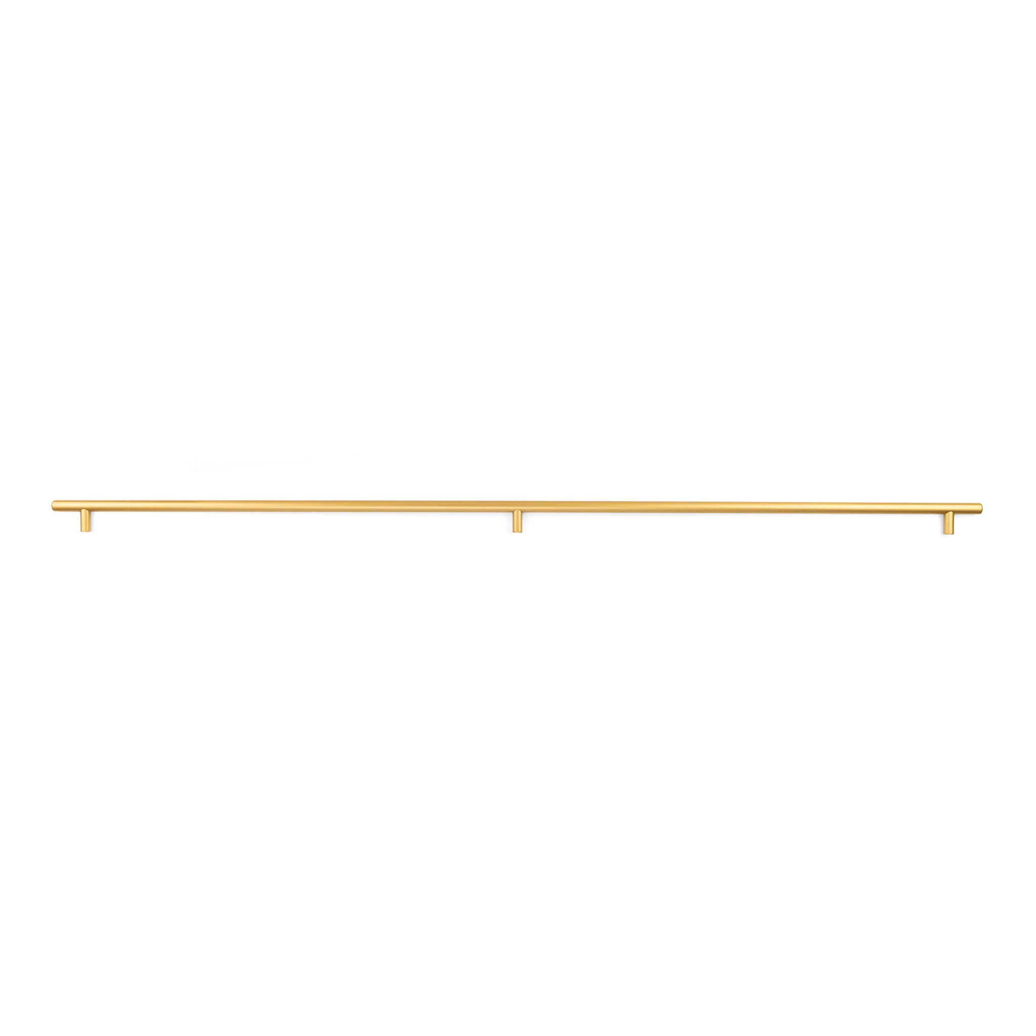 Modern Bar Pull, 864mm, Satin Gold