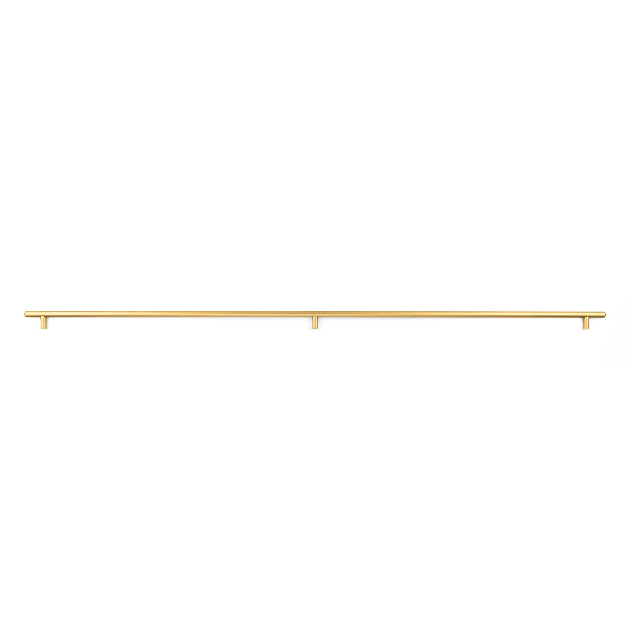 Modern Bar Pull, 960mm, Satin Gold