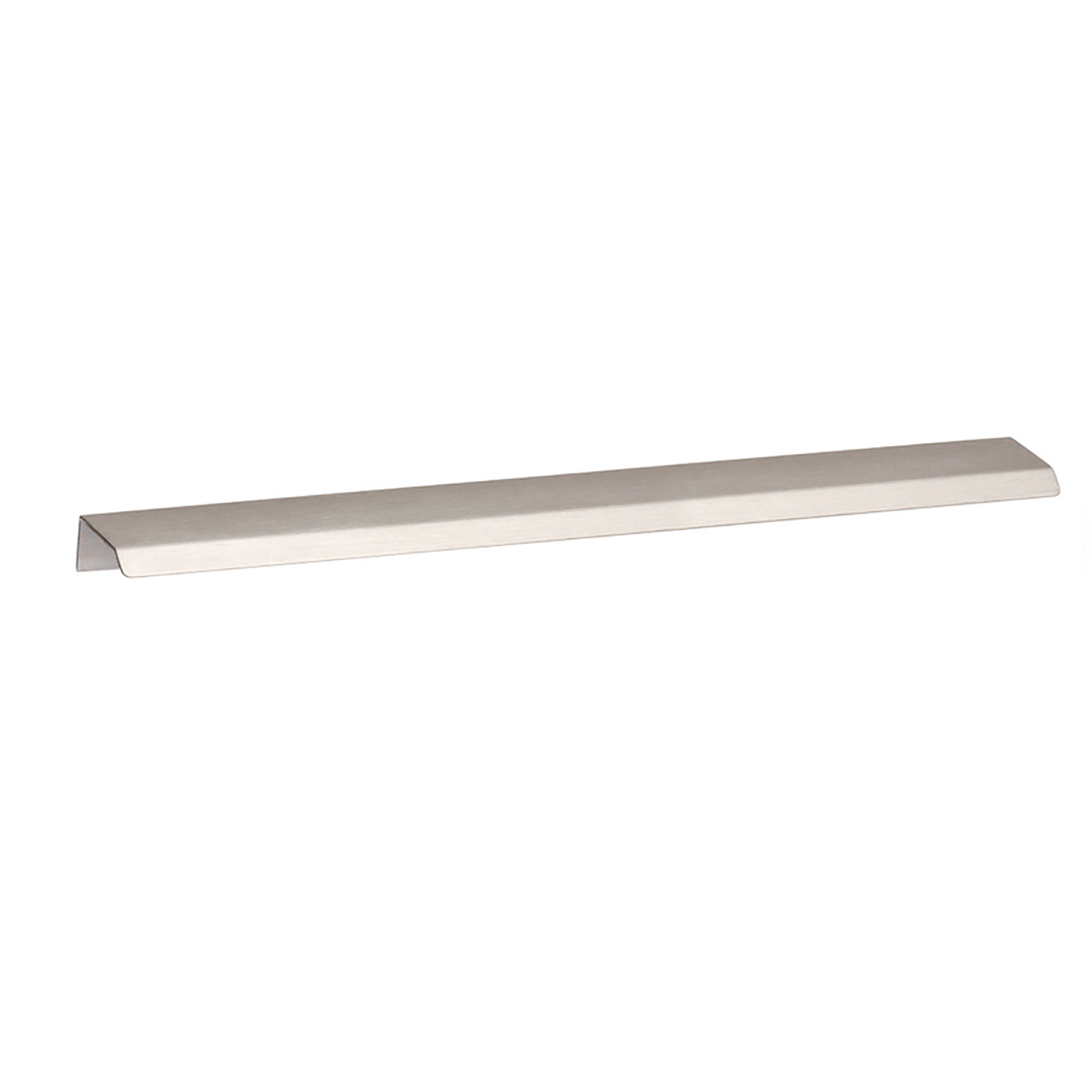 Curve Edge Pull, 416mm, Brushed Stainless Steel