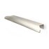 Ritta Edge Pull, 128mm, Brushed Stainless Steel