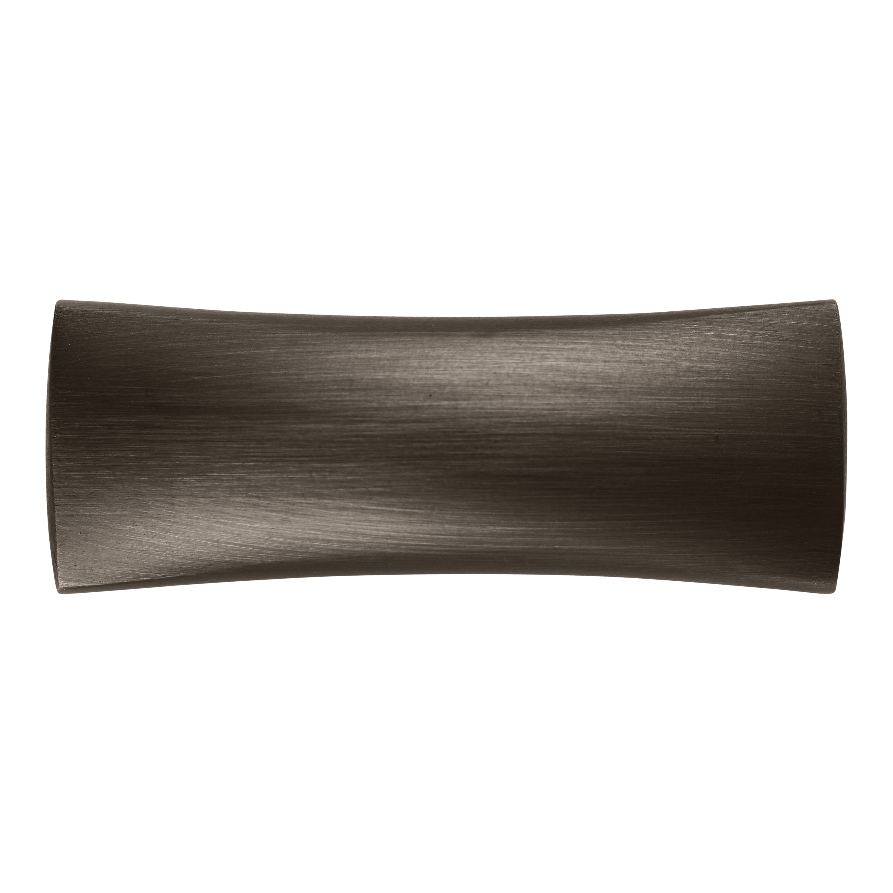 Dunbar Modern T-Knob, 40mm, Matte Brushed Black / Silver