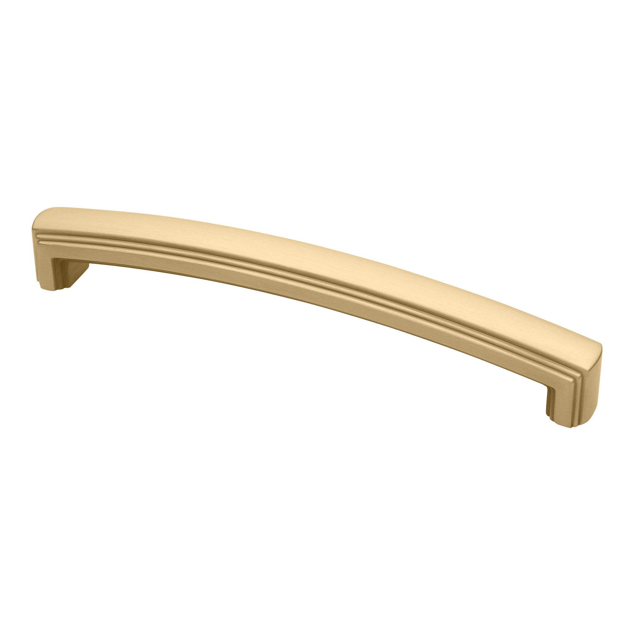 Montague Transitional Pull, 160mm, Brushed Brass