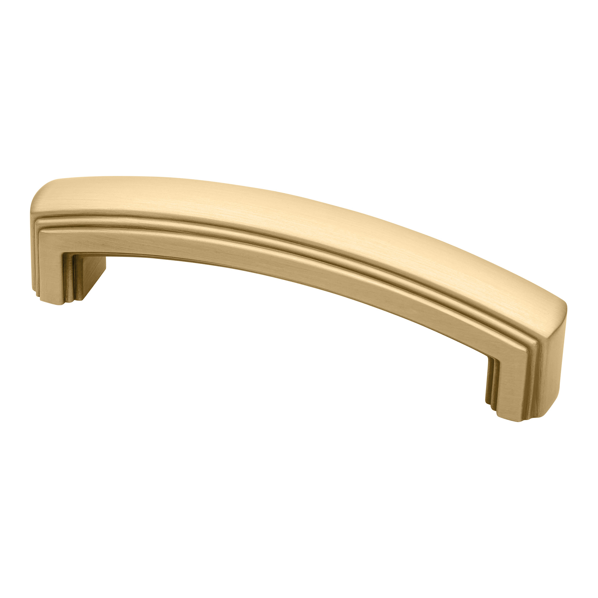 Montague Transitional Pull, 96mm, Brushed Brass