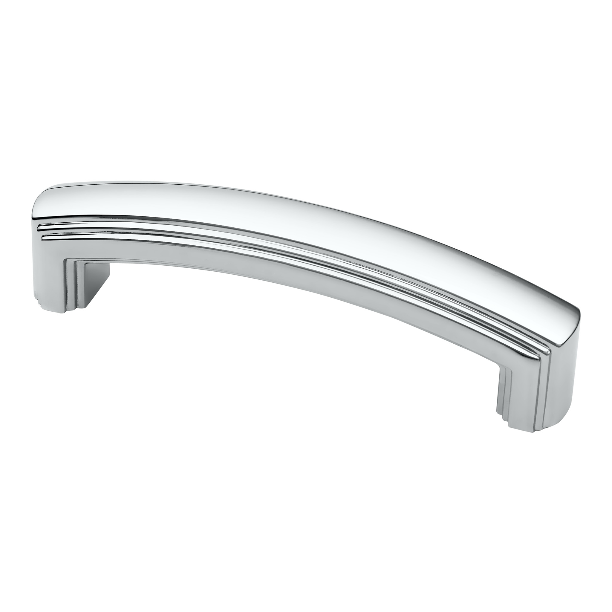 Montague Transitional Pull, 96mm, Polished Chrome