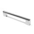 Grantchester Modern Hollow Pull, 160mm, Polished Chrome