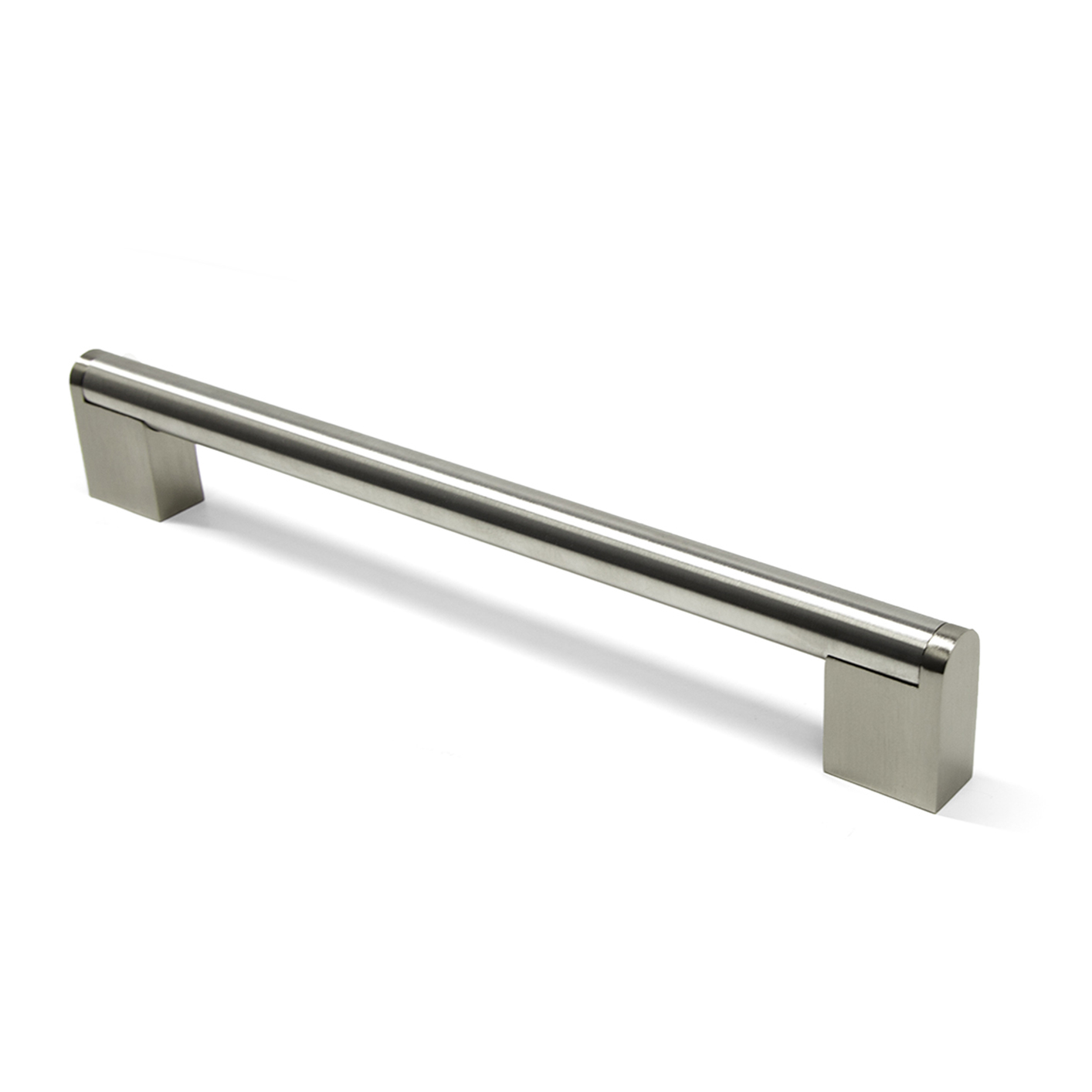 Grantchester Modern Hollow Pull, 192mm, Brushed Satin Nickel