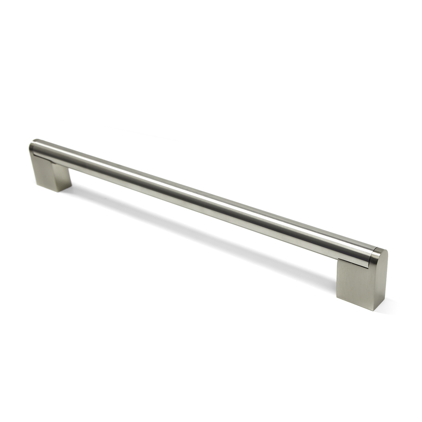 Grantchester Modern Hollow Pull, 256mm, Brushed Satin Nickel