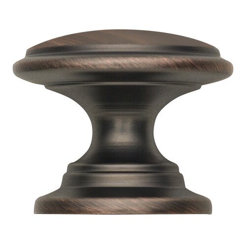 Linwood Classic Knob, 31mm, Antique Copper Bronze Highlight
