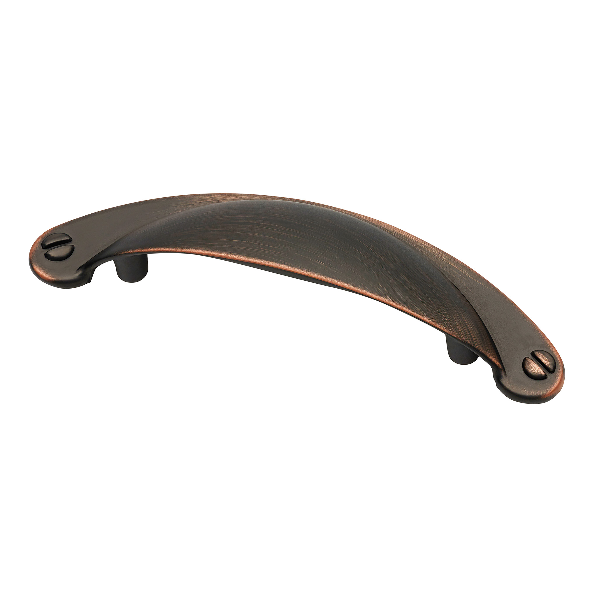 Ridgeley Classic Pull, 64mm, Antique Copper Bronze Highlight