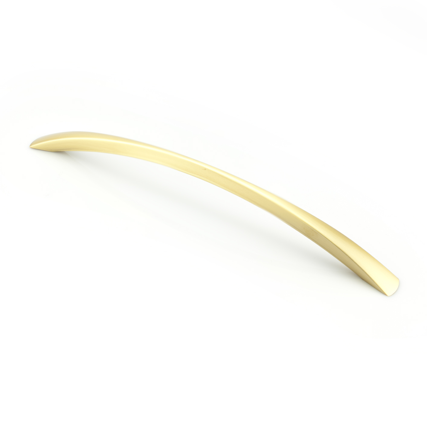 Lauro Modern Pull, 256mm, Brushed Brass