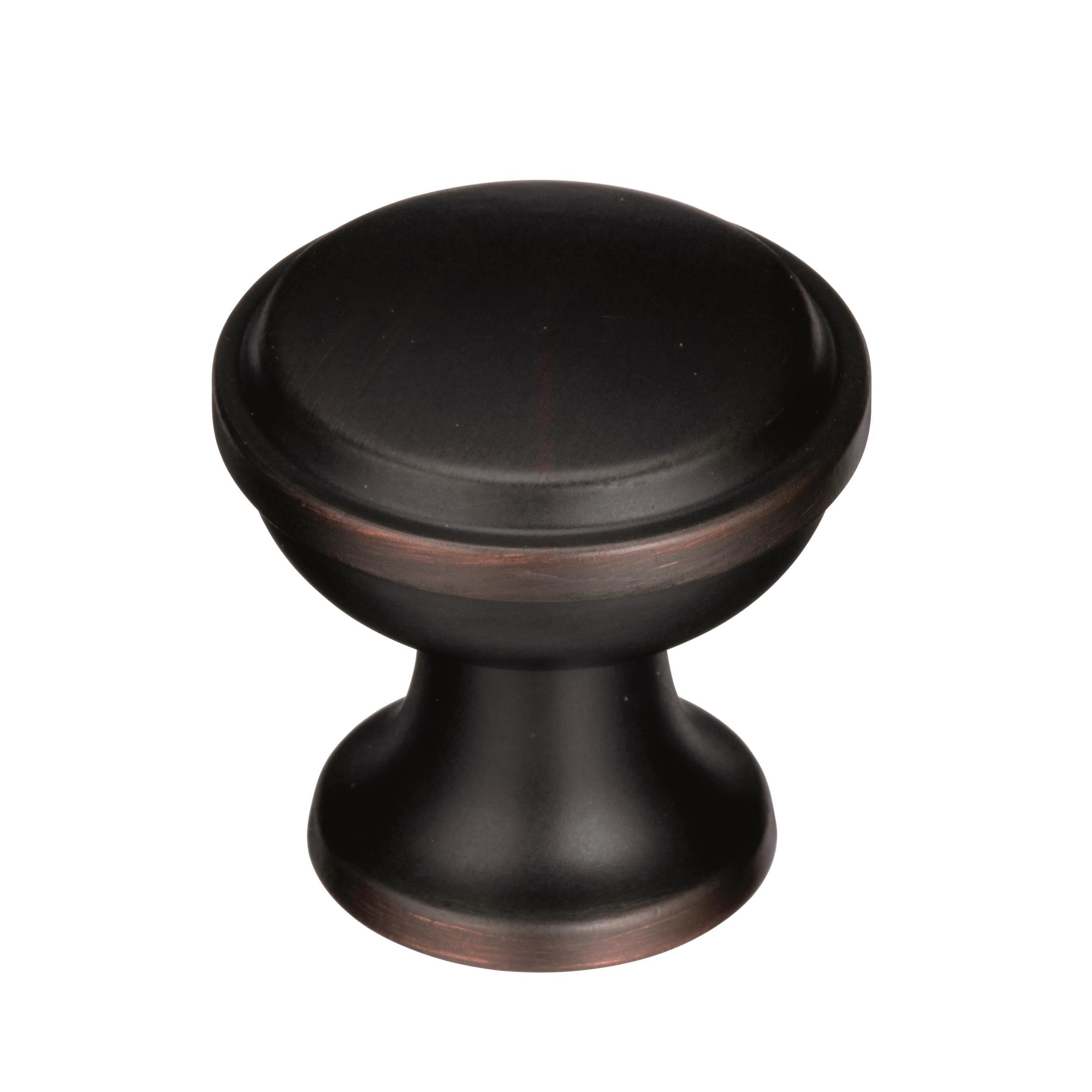 Westerly Round Knob, 1-3/16 in (30 mm), Oil-Rubbed Bronze