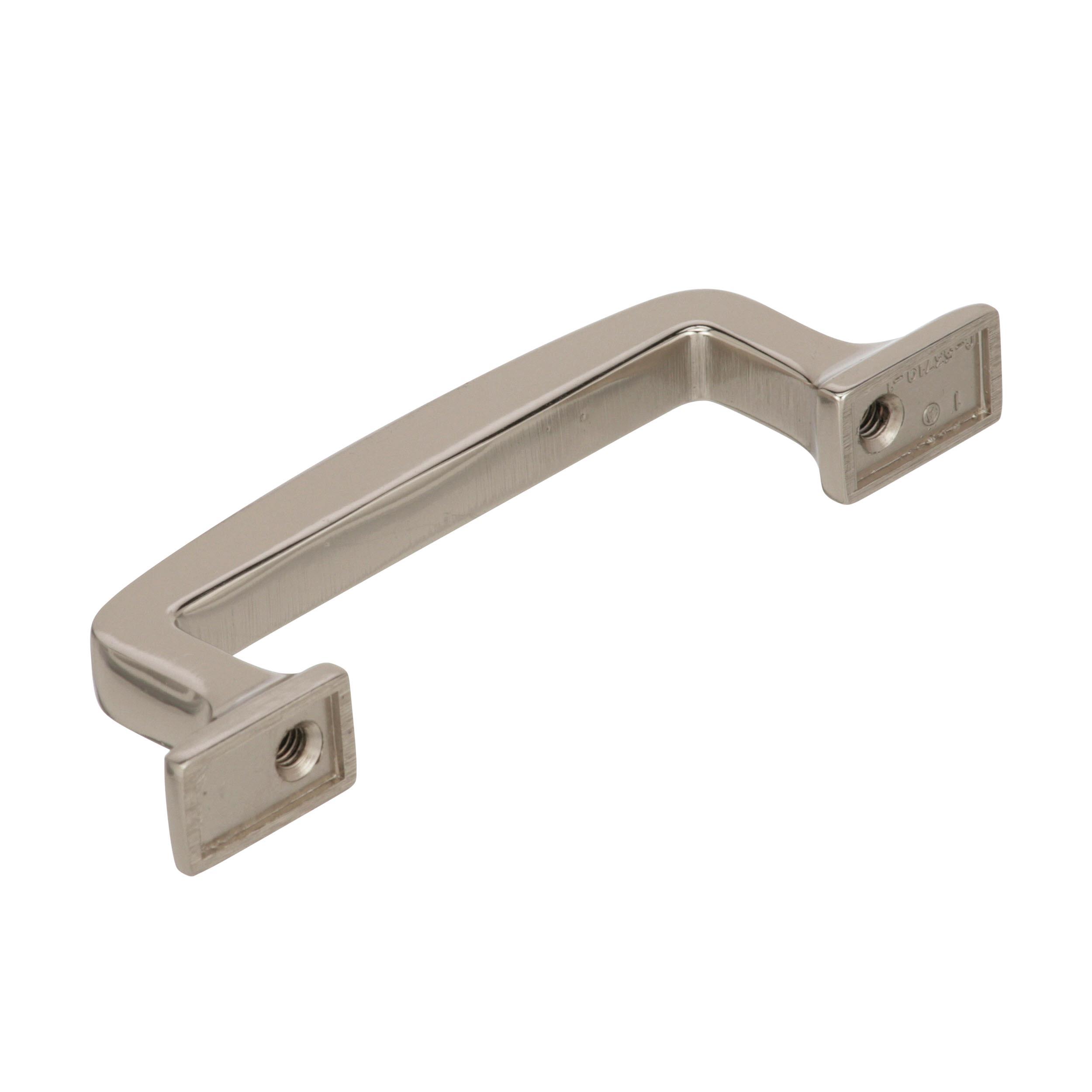Westerly Pull, 3 in (76 mm), Polished Nickel