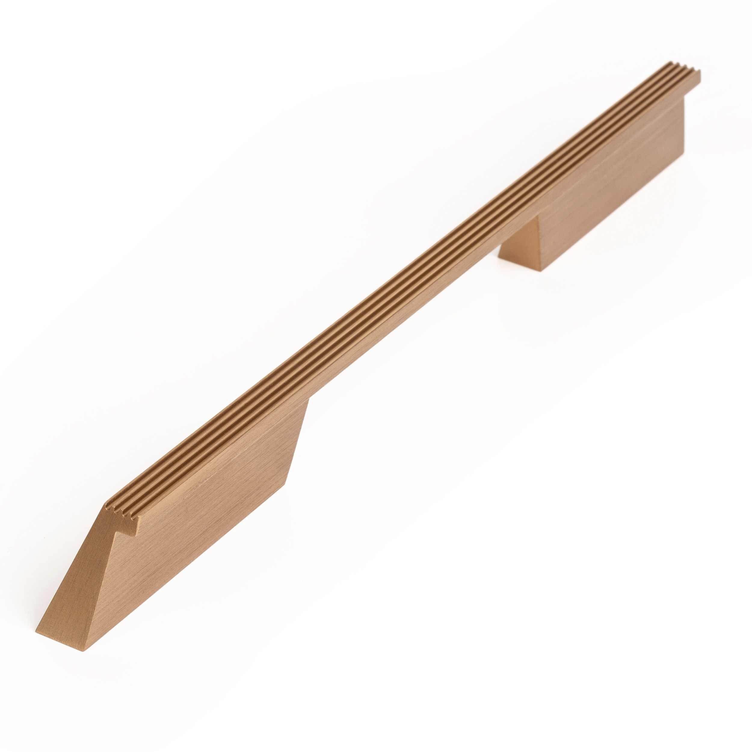Rail Pull, 192mm, Brushed Brass
