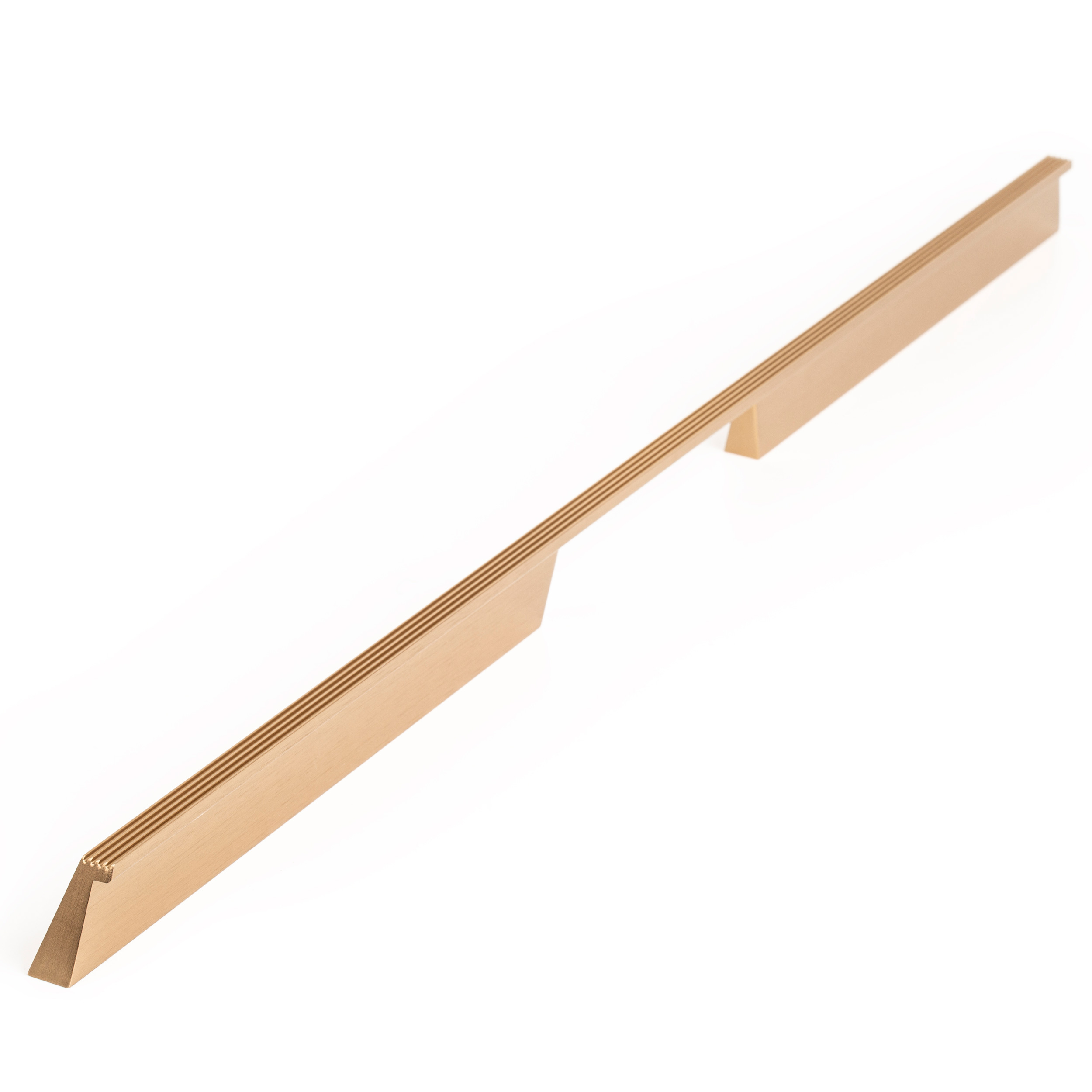 Rail Pull, 192-576mm, Brushed Brass