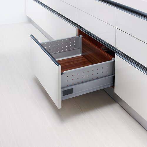 Pots and Pan Drawer Kits with High Doublewall Metal Boxsides
