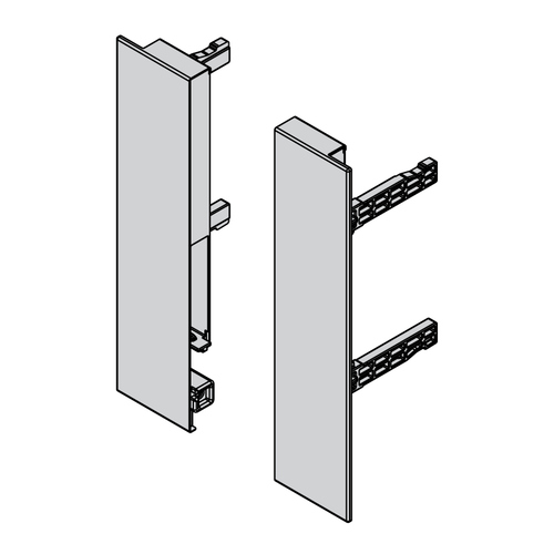 Front Fixing Clips for Legacy Prima Short Metal/Short Glass Internal Drawers