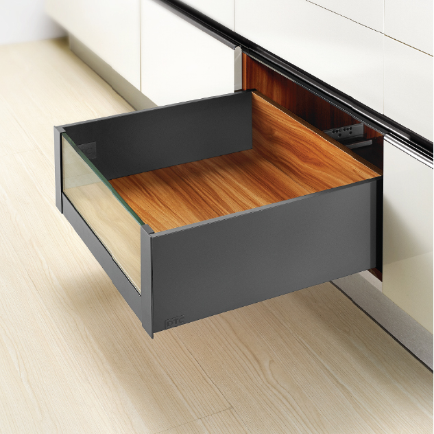 Legacy Prima Internal High Glass Front Drawer, 172mm Side Height