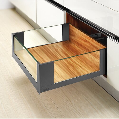 Legacy Prima Internal High Glass Front with Glass Sides, 172mm Side Height