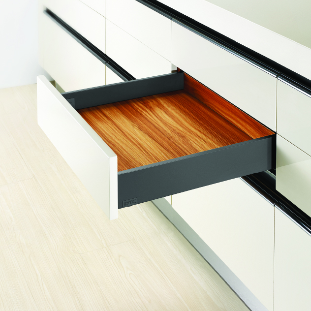 DTC Legacy Prima Standard Metal Drawer Sides, 88mm Side Height