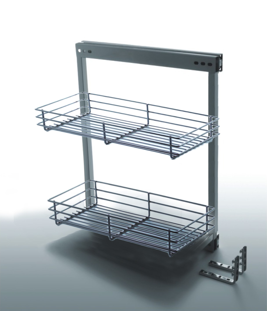 Side Mount Pullout with Soft-Close