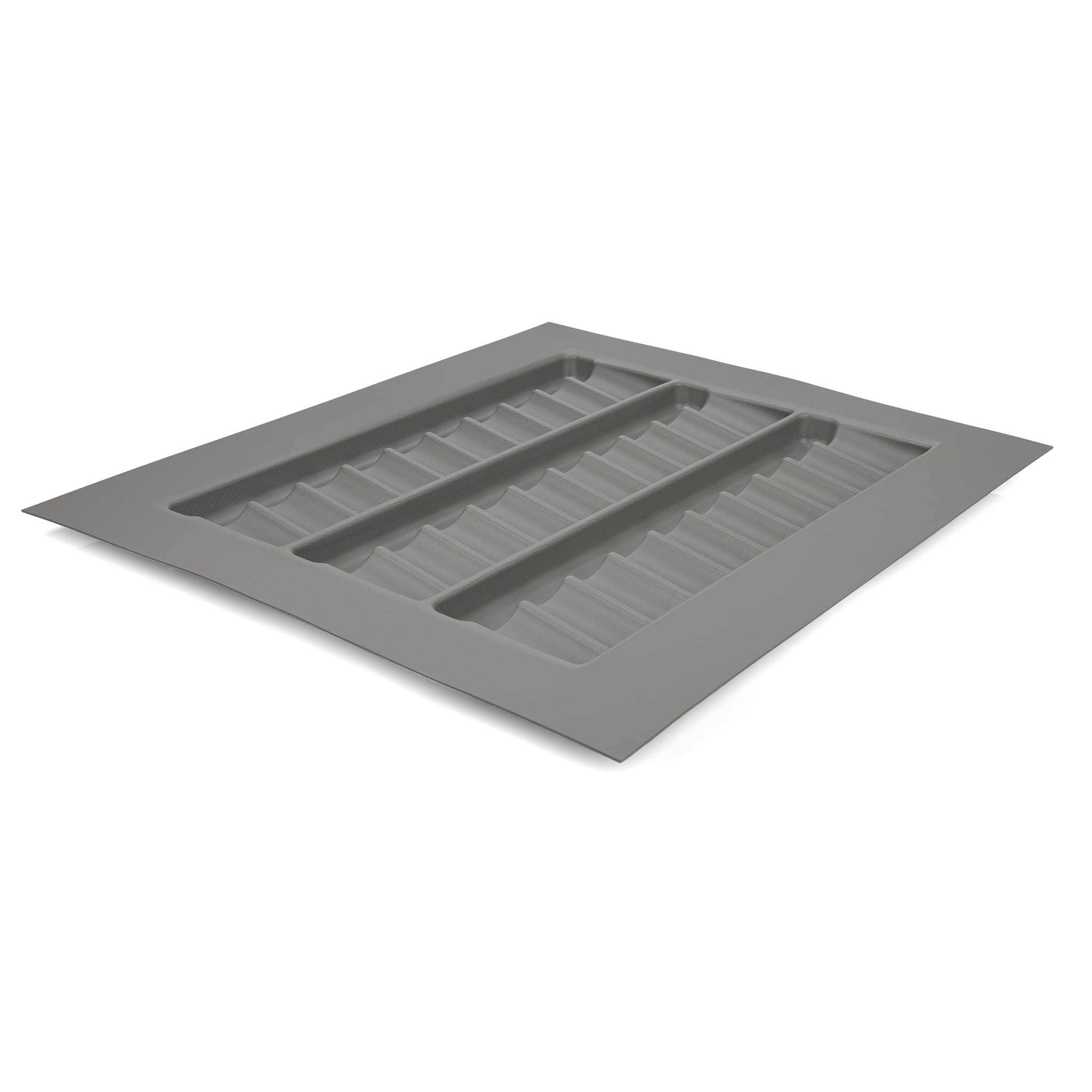 Area Spice Tray Organizers, 480mm - 600mm, Grey Matte Textured