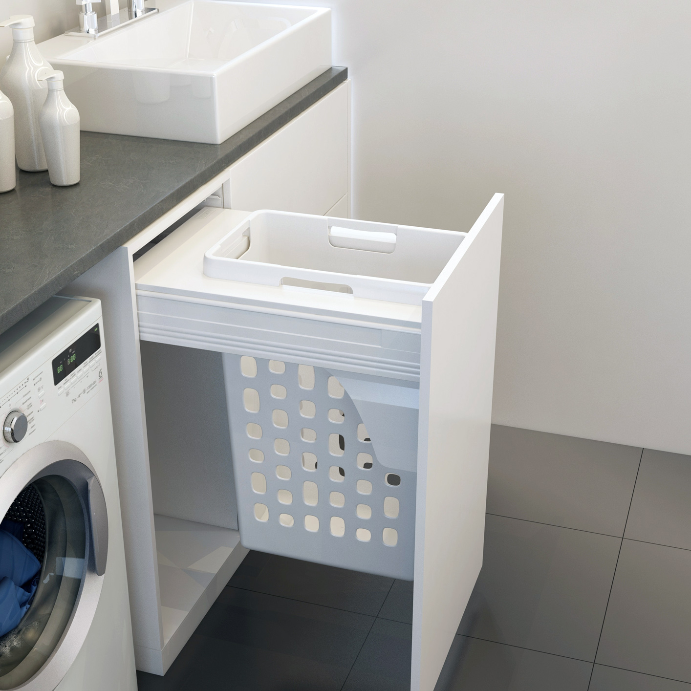 M-Series Laundry Hamper for Infinity Doublewall Drawers