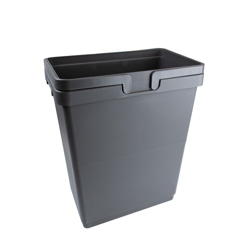 Single Bin 30L with Handles Anthracite