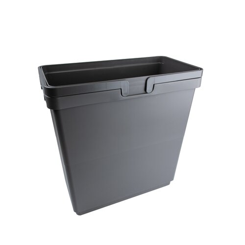Single Bin 33L with Handles Anthracite